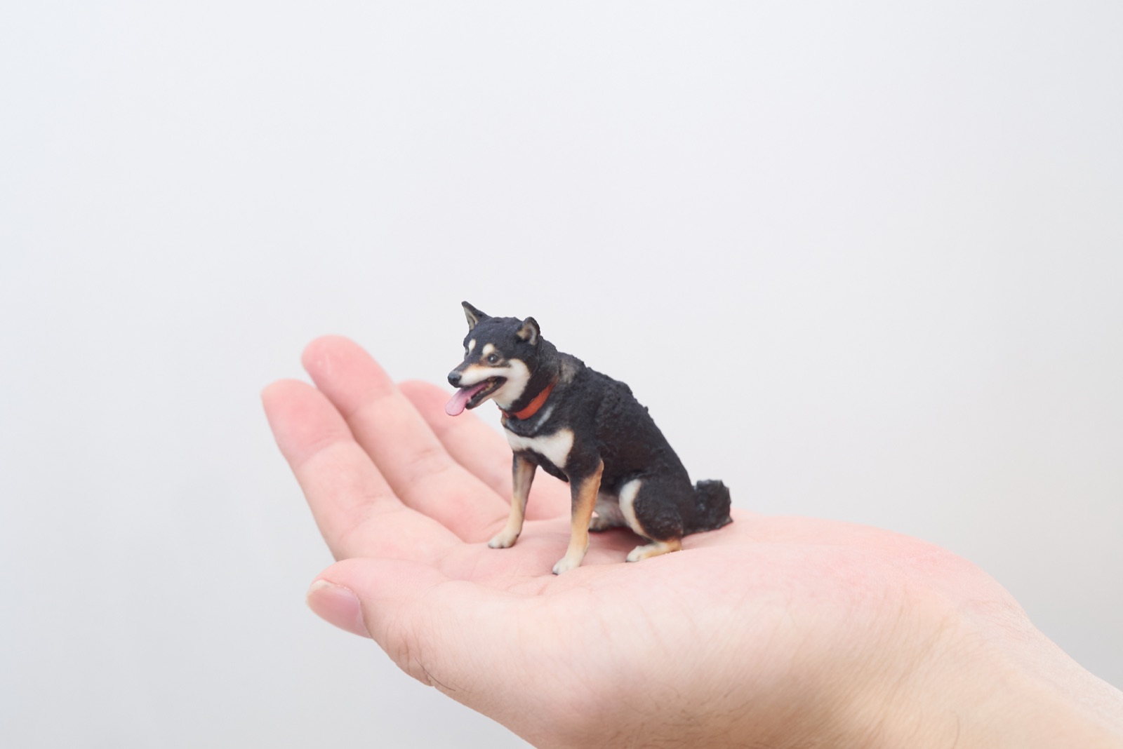 ペット3Dフィギュアの完成品